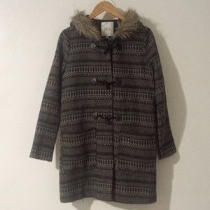 Jack tribal design coat
